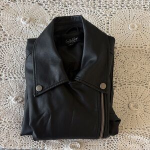 CoffeeShop Classic Black Leather Jacket